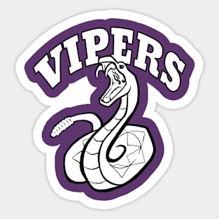 Vipers macsot Sticker